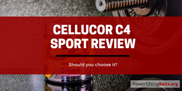 C4 Sport Pre-Workout Review