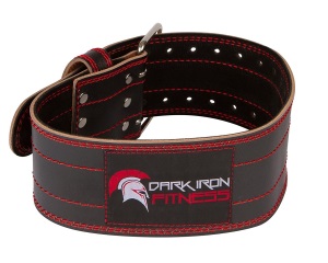 dark iron fitness unisex belt