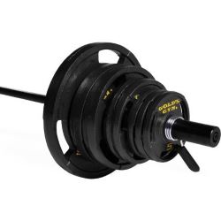 golds gym barbell package