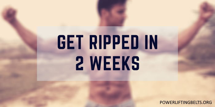 Ripped in 2 weeks 